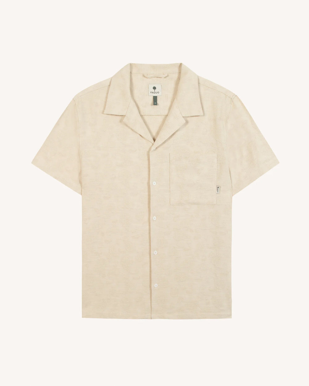 Hemd Paiolive Woven Ecru von Faguo - Zweiblatt 2
