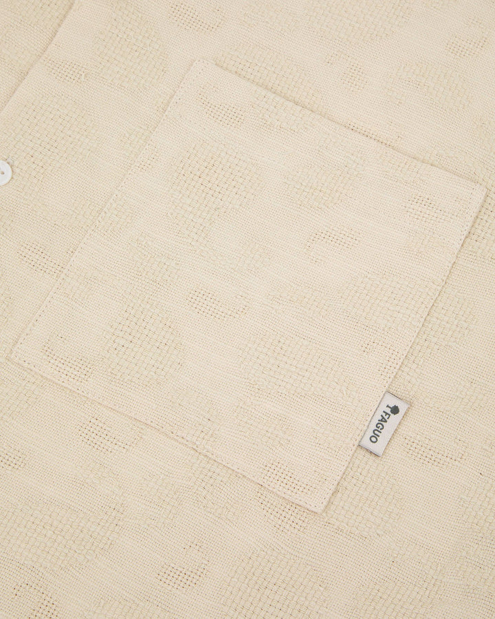 Hemd Paiolive Woven Ecru von Faguo - Zweiblatt 4