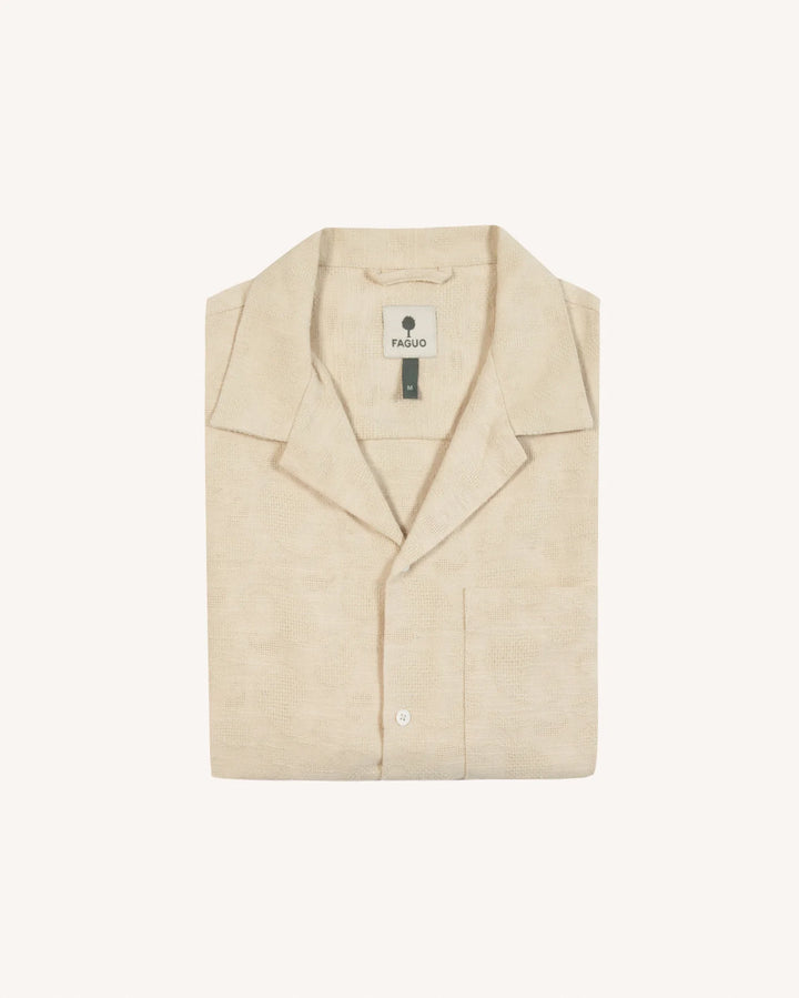 Hemd Paiolive Woven Ecru von Faguo - Zweiblatt 6