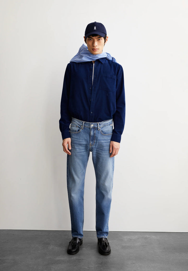Hemd SAAMY Blue Noon von Armedangels 4