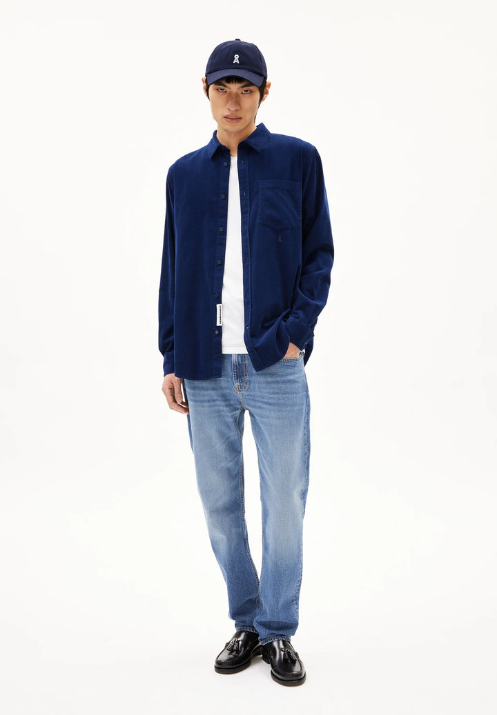 Hemd SAAMY Blue Noon von Armedangels 5