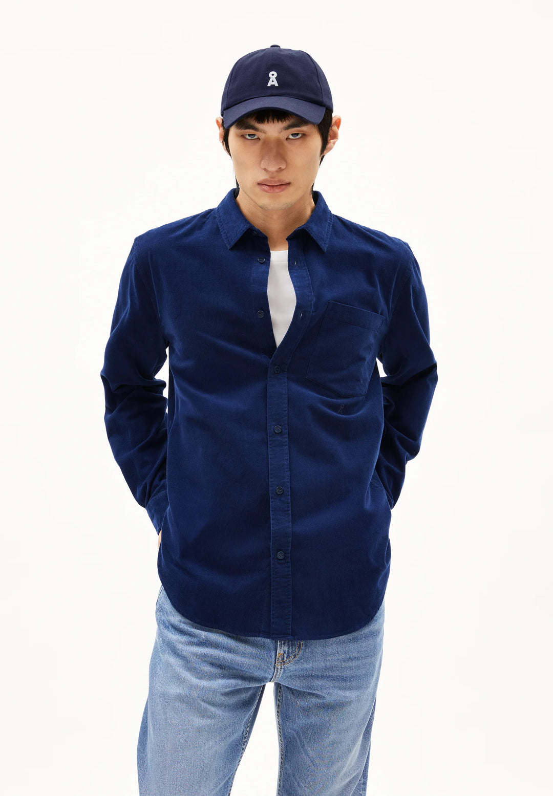 Hemd SAAMY Blue Noon von Armedangels 