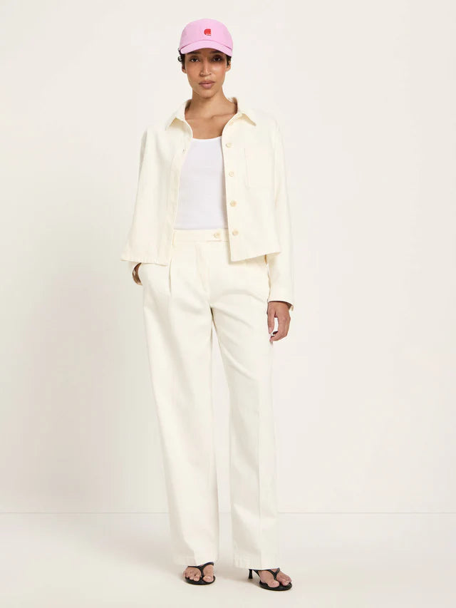 Hemdjacke GOTS White von Lanius 2