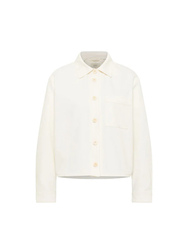 Hemdjacke GOTS White von Lanius 4