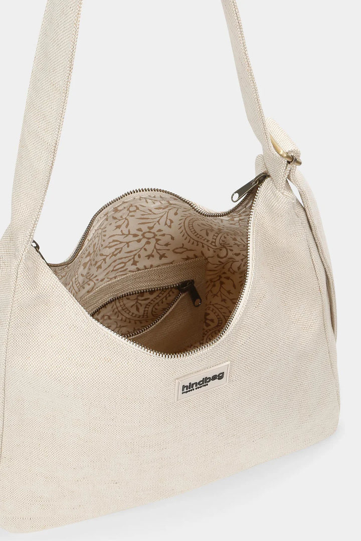 Hobo Tasche Claire Jute von hindbag 6