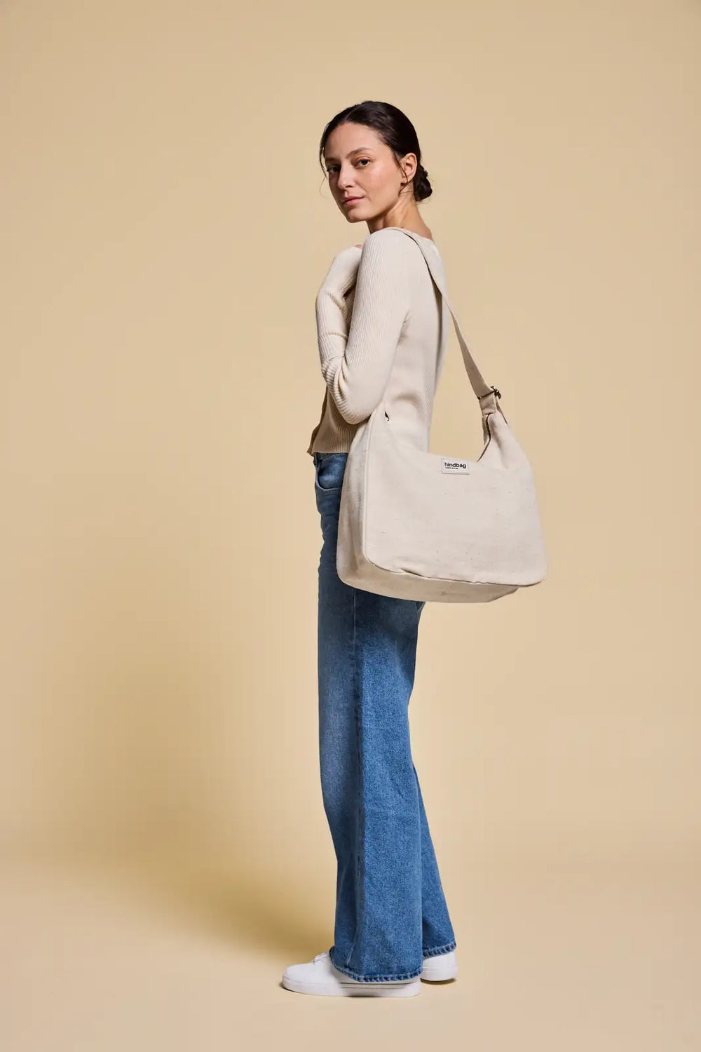 Hobo Tasche Claire Jute von hindbag 2