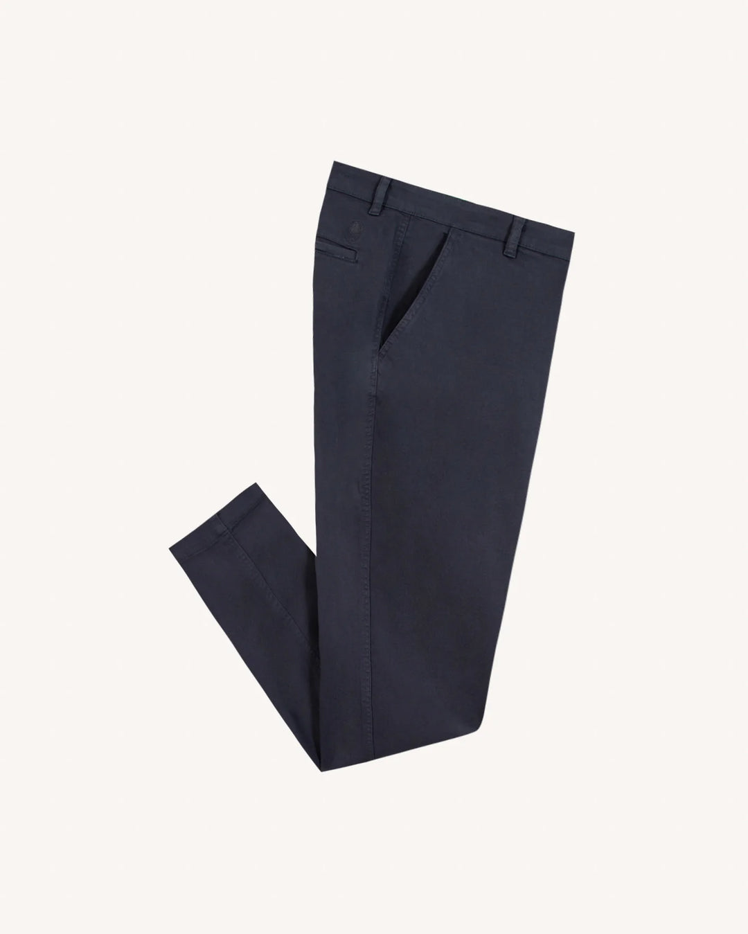 Hose Chino Brix Regular Woven Navy von Faguo - Zweiblatt 4