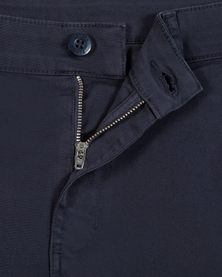 Hose Chino Brix Regular Woven Navy von Faguo - Zweiblatt 5