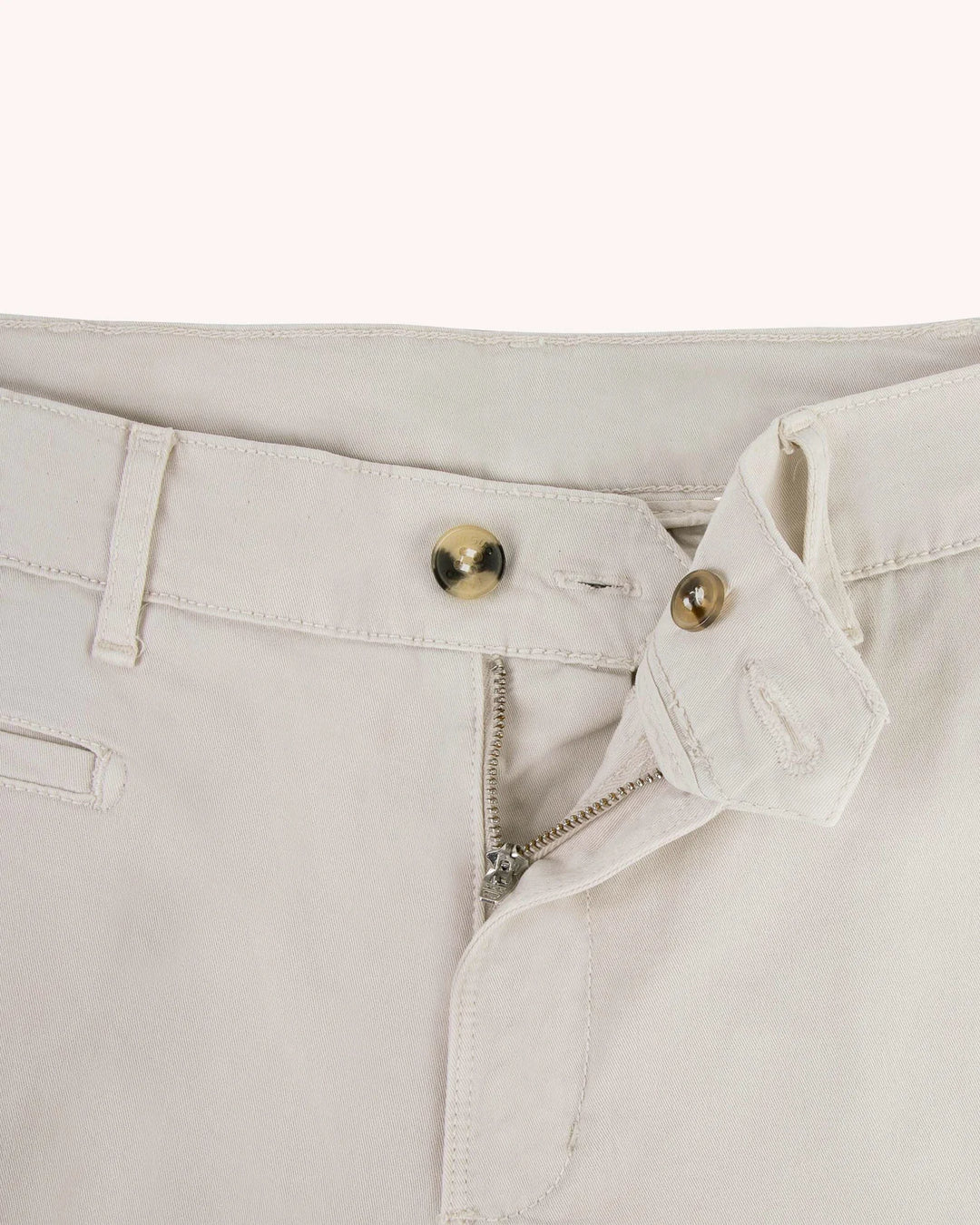 Hose Chino Brix Woven Ecru von Faguo - Zweiblatt 4