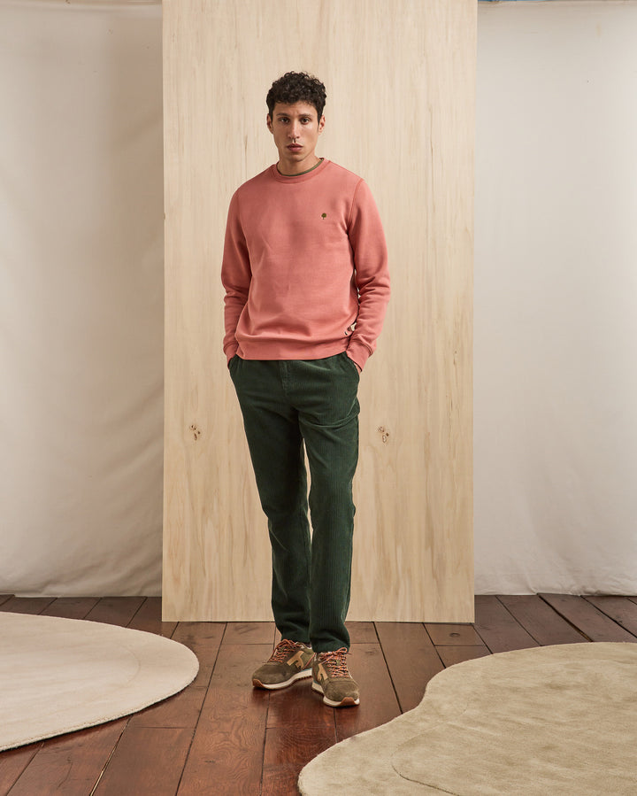 Hose Dreuille Woven Green von Faguo 