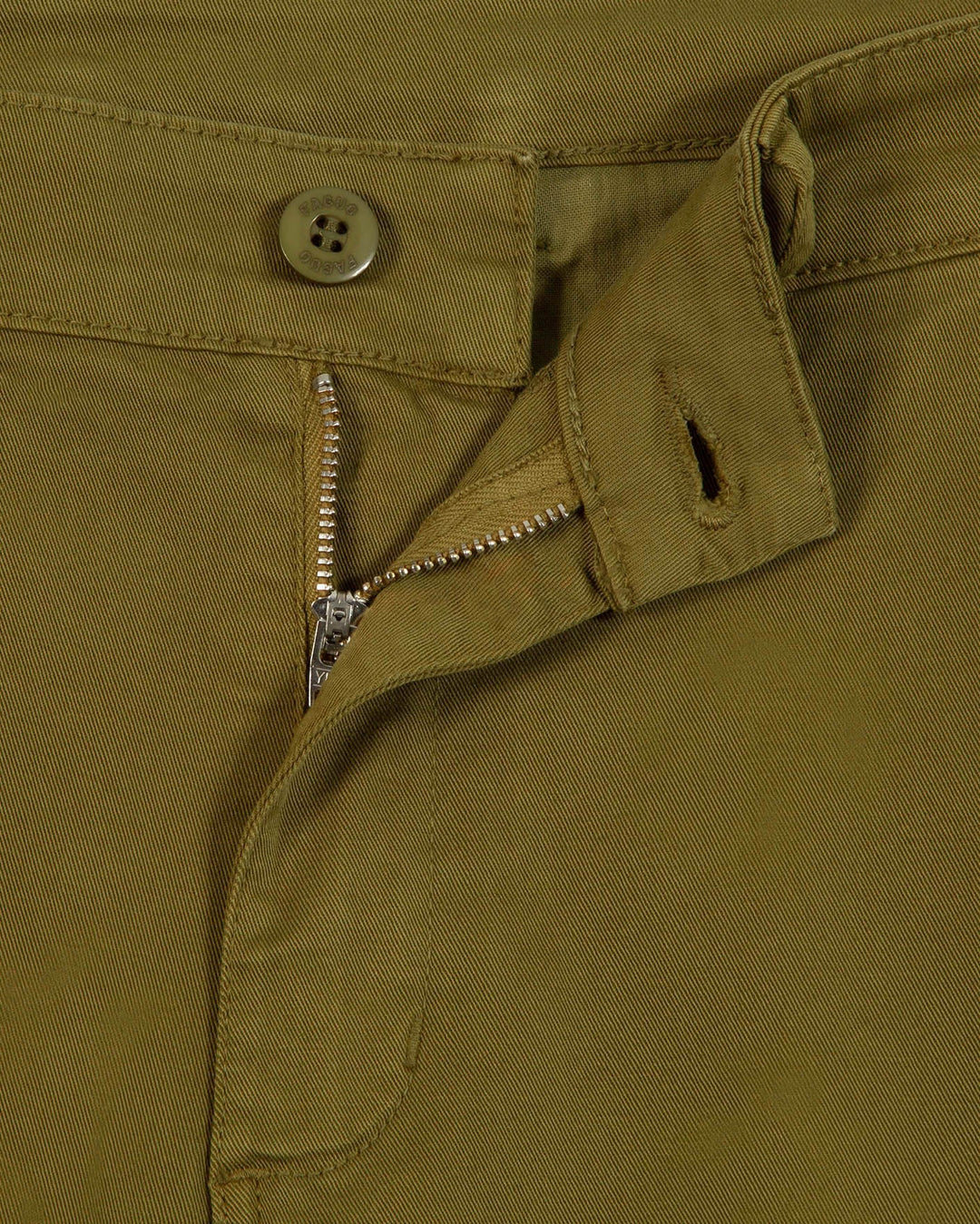 Hose Chino Brix Regular Woven Kaki von Faguo - Zweiblatt 5