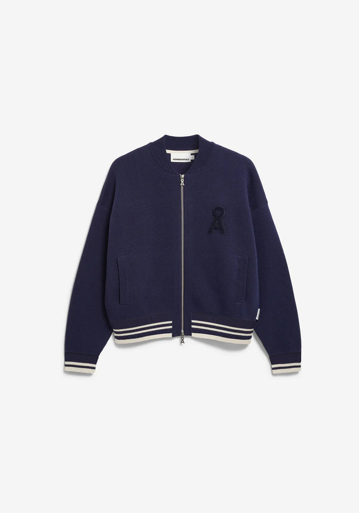 Jacke ICONIC A BOMBER JACKET Tinted Navy-Oatmilk von Armedangels 6