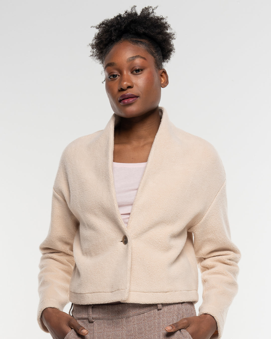 Jacke Teddy Sesam von Alma & Lovis 