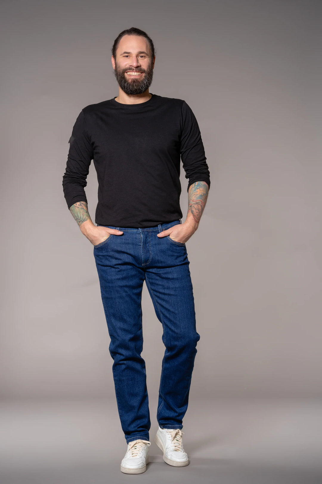 Jeans FI:NN Slim Fit Classic Blue von Feuervogl