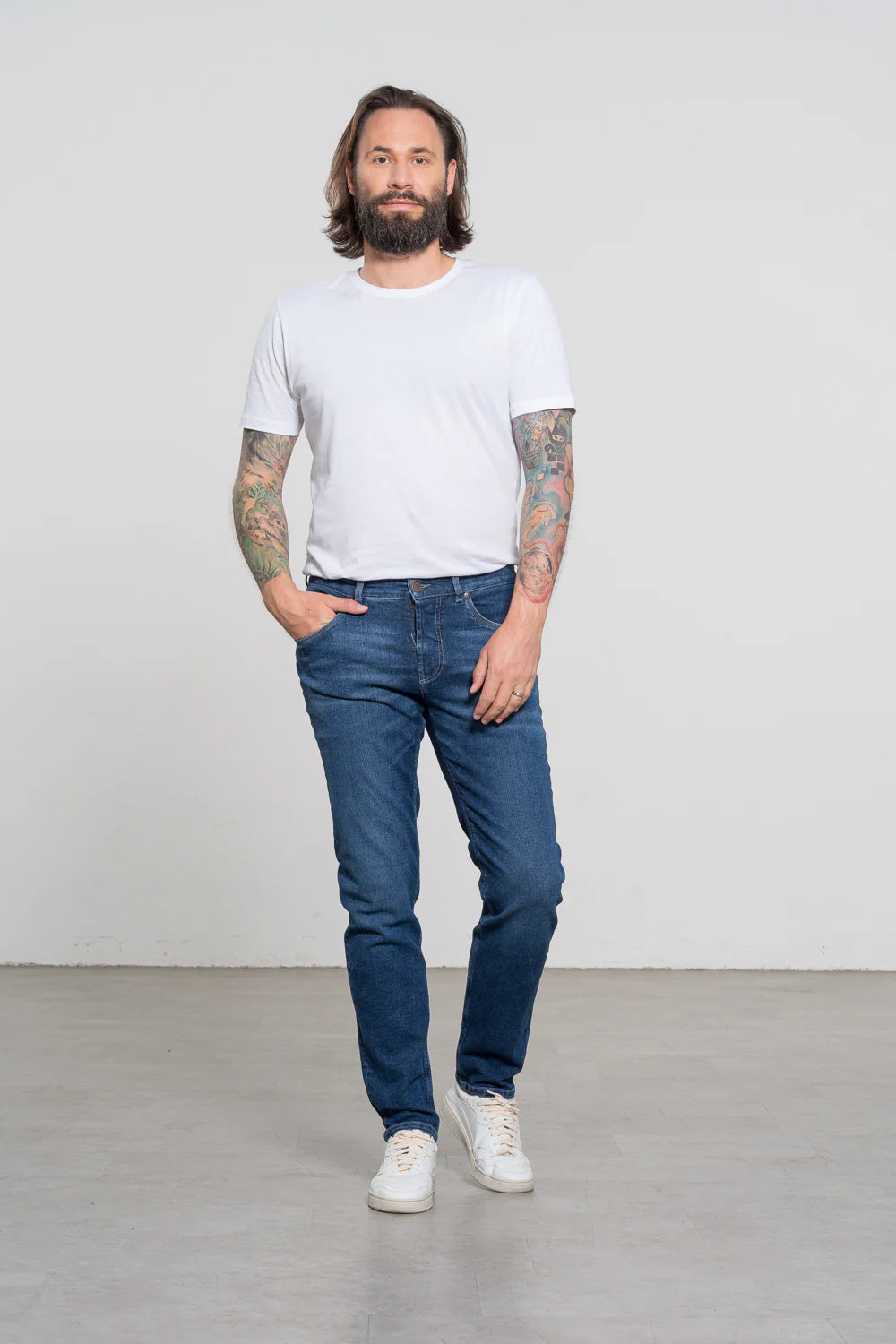 Jeans FI:NN Slim Fit Fashion Blue von Feuervogl 