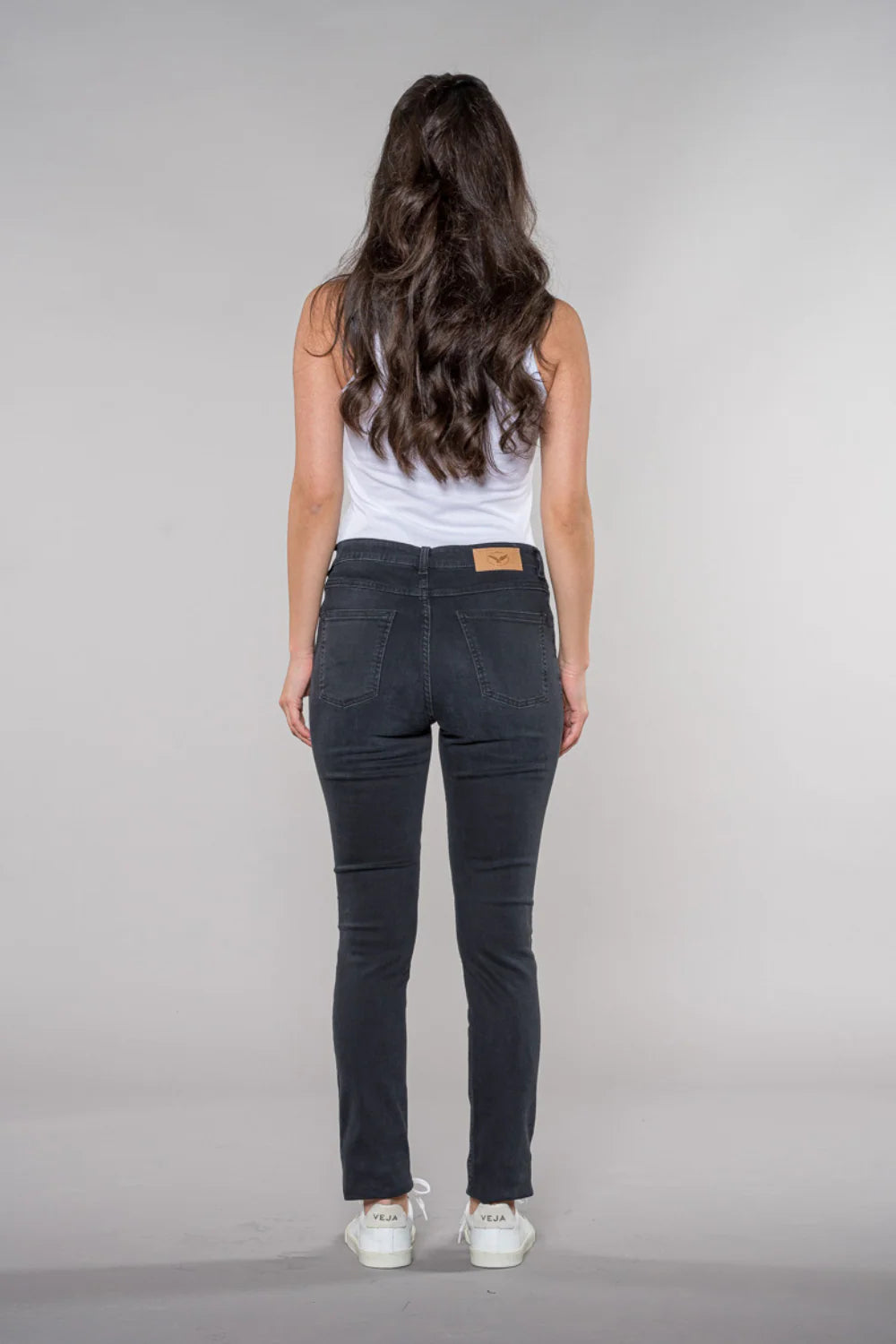 Jeans HAN:NA Skinny High Waist Raven Black von Feuervogl 3