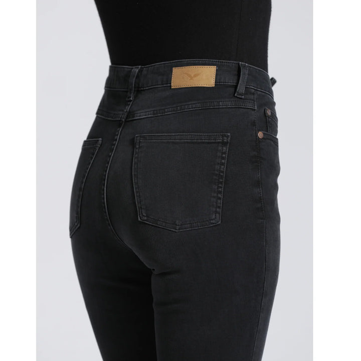 Jeans HAN:NA Skinny High Waist Raven Black von Feuervogl 5