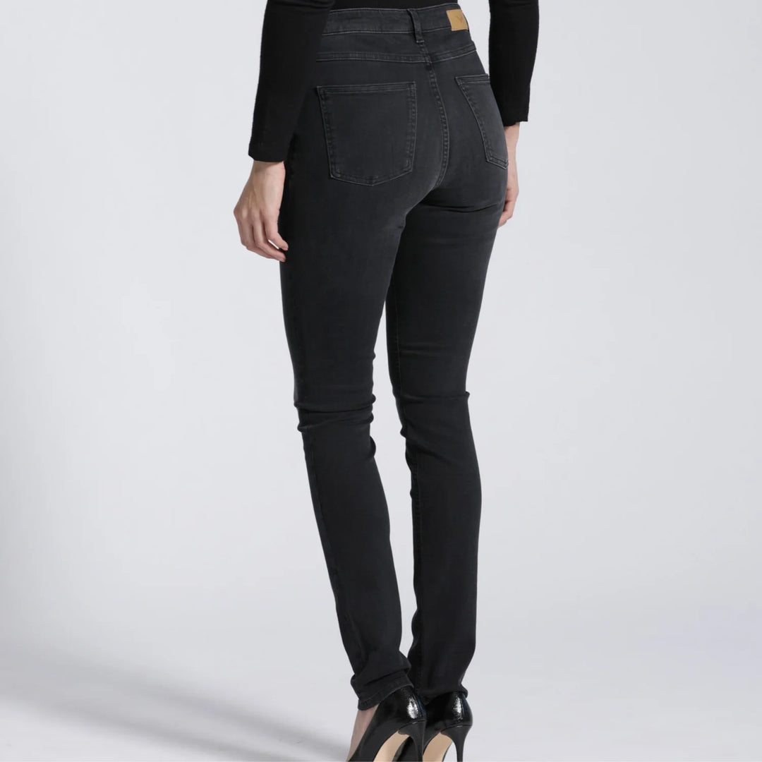 Jeans HAN:NA Skinny High Waist Raven Black von Feuervogl 6