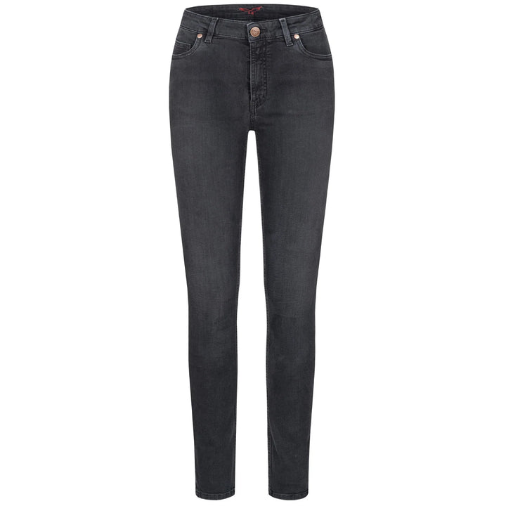 Jeans HAN:NA Skinny High Waist Raven Black von Feuervogl 9