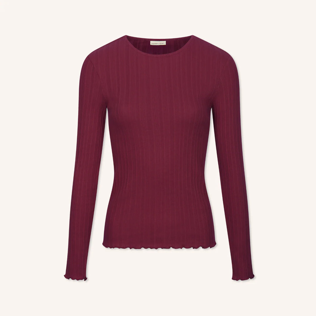 Langarmshirt Maja Cherry