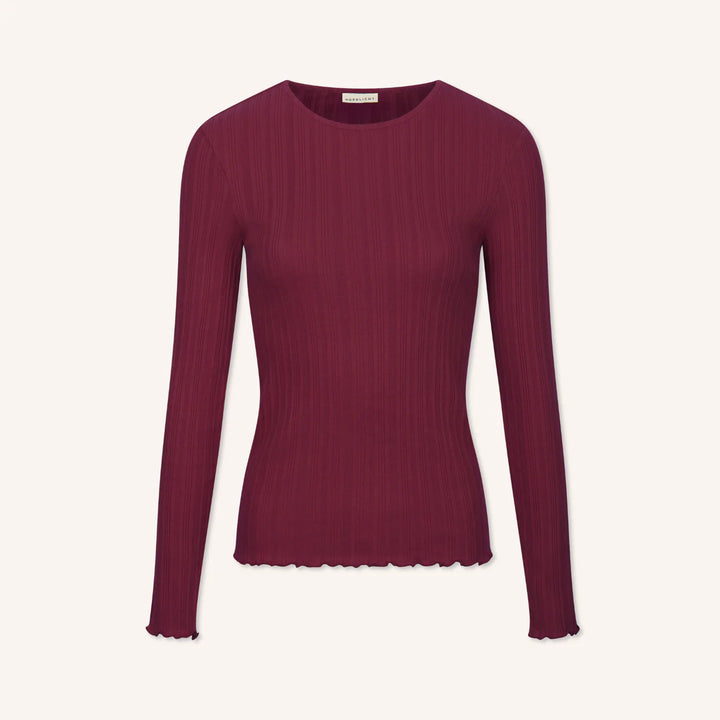 Langarmshirt Maja Cherry