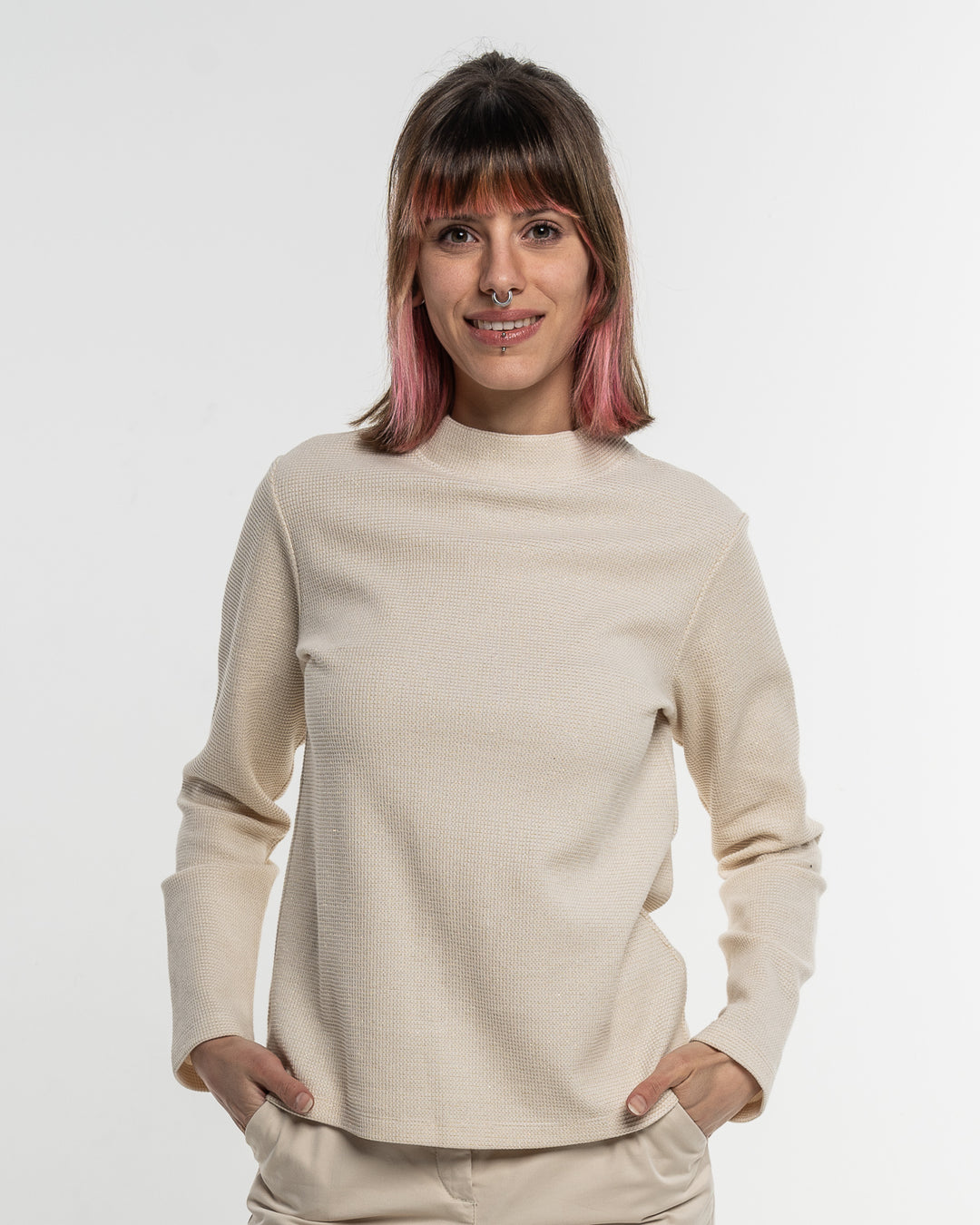 Langarmshirt Pearl Turtle Nature von Alma & Lovis