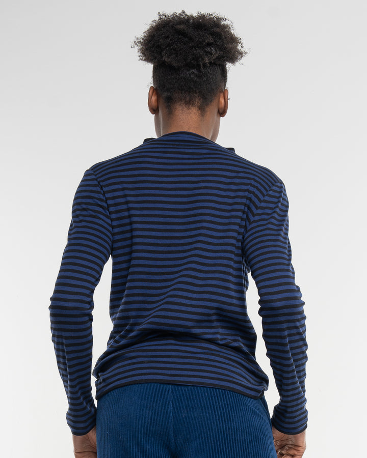 Langarmshirt Ringel Turtleneck Twilight von Alma & Lovis 4