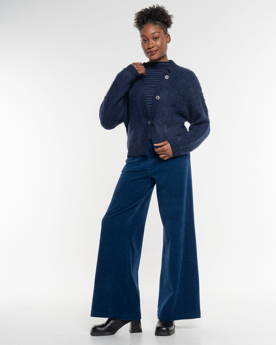 Langarmshirt Ringel Turtleneck Twilight von Alma & Lovis 5