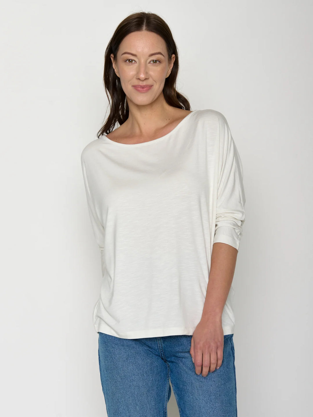 Longsleeve Basic Simper Moonstone von Greenbomb - Zweiblatt 