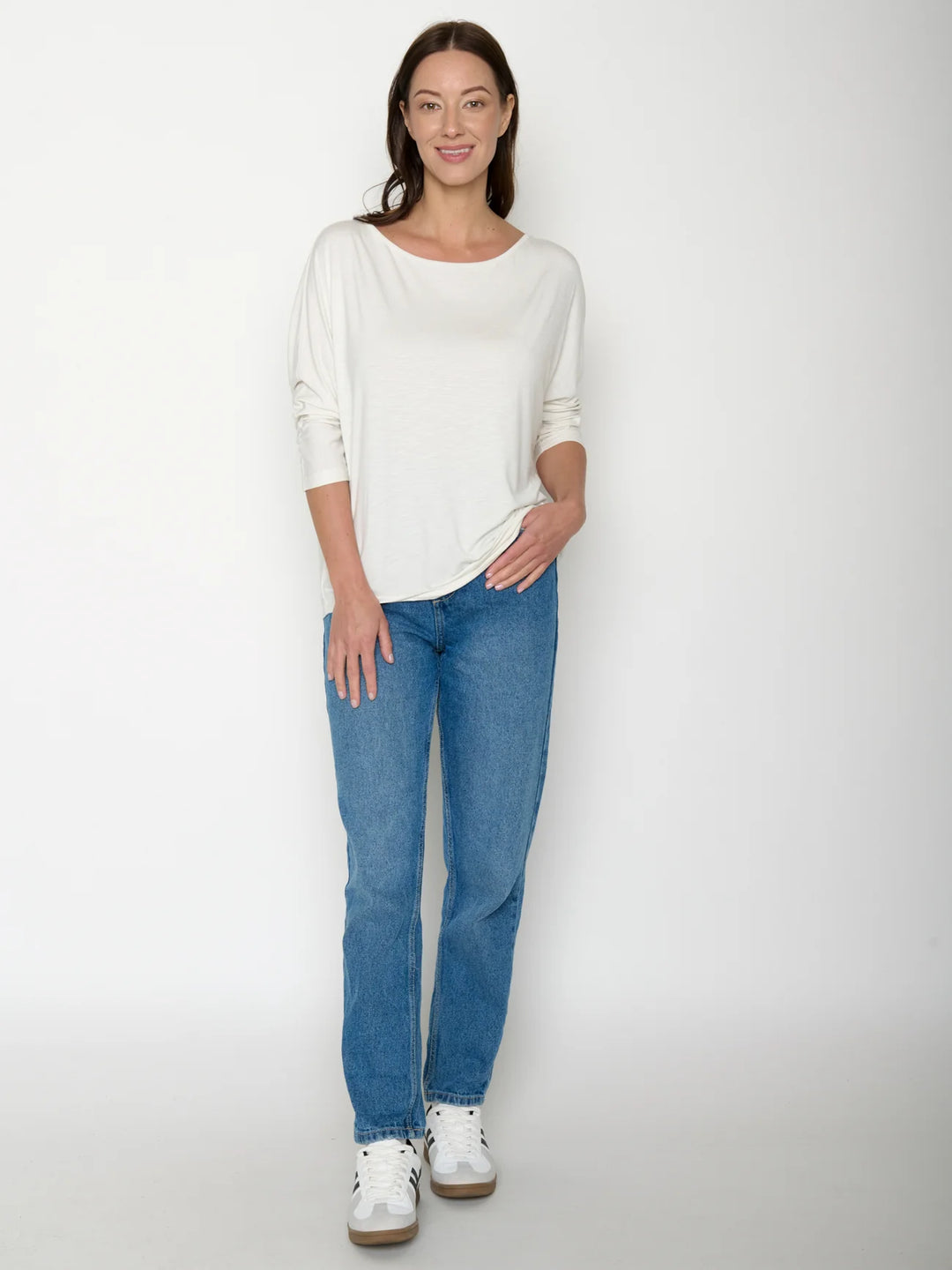 Longsleeve Basic Simper Moonstone von Greenbomb - Zweiblatt 3