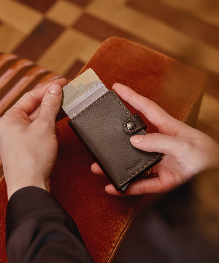 Miniwallet Original Black & Brown von Secrid 3