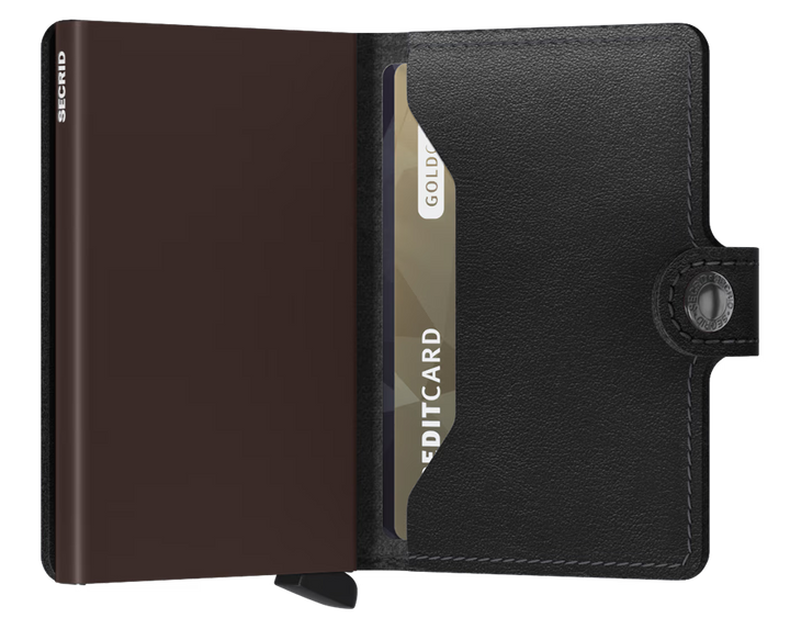 Miniwallet Original Black & Brown von Secrid 4