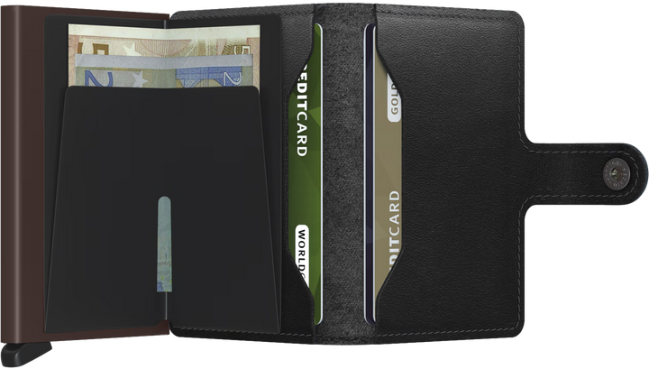 Miniwallet Original Black & Brown von Secrid 5