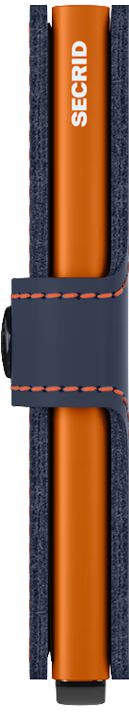 Miniwallet Portemonnaie Matte Nightblue & Orange von SECRID 2