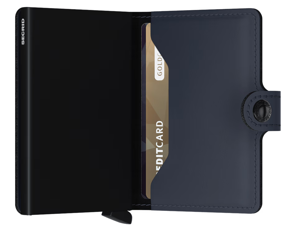 Miniwallet Portemonnaie Matte Nightblue von SECRID 4