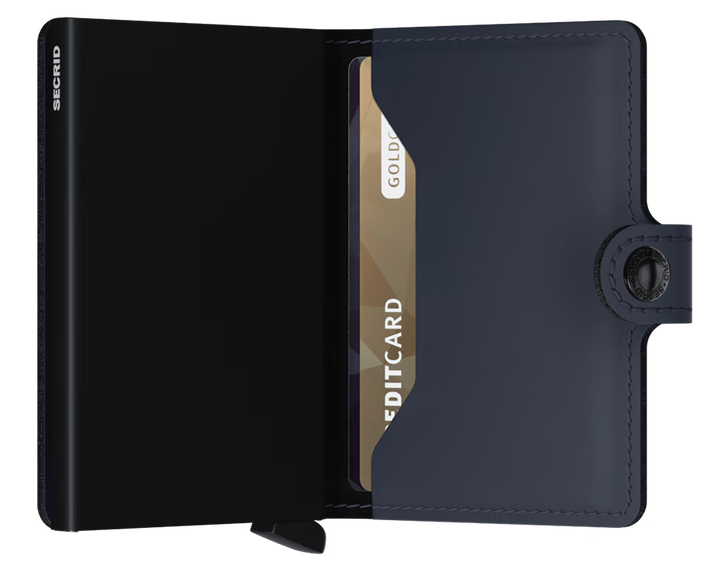 Miniwallet Portemonnaie Matte Nightblue von SECRID 4