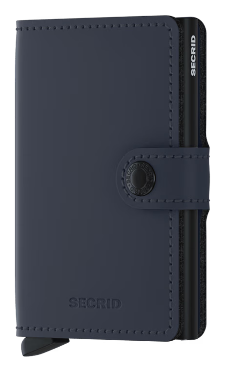 Miniwallet Portemonnaie Matte Nightblue von SECRID 