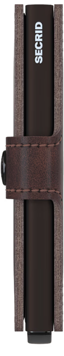 Miniwallet Portemonnaie Vintage Chocolate von SECRID 2