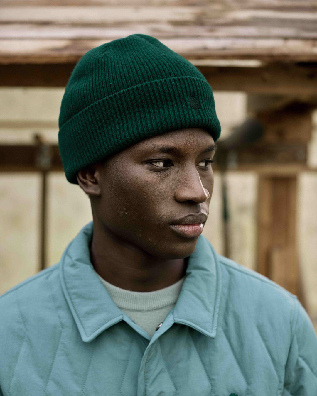 Mütze Beanie Knit Green von Faguo 2