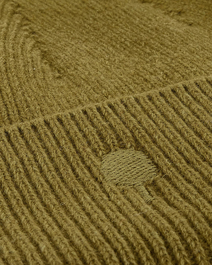 Mütze Beanie Knit Olive Green von Faguo 2