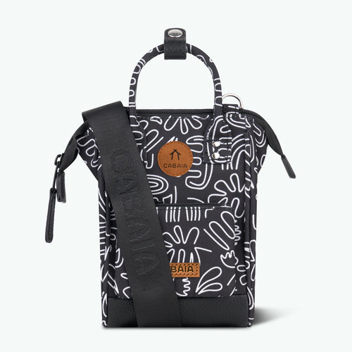 Tasche Nano Bag Amiens Black & White von Cabaia 