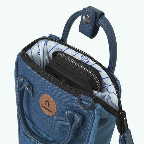 Tasche Nano Bag Adventurer San Giljan Blue Denim von Cabaia 3