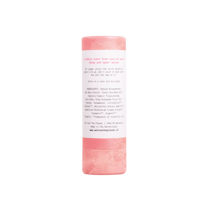 Natürlicher Deostick Sweet Serenity von We Love The Planet Rückseite