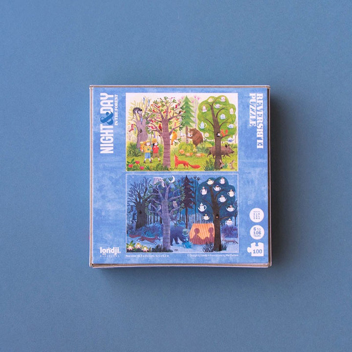 Night and day in the forest pocket puzzle von Londji 11