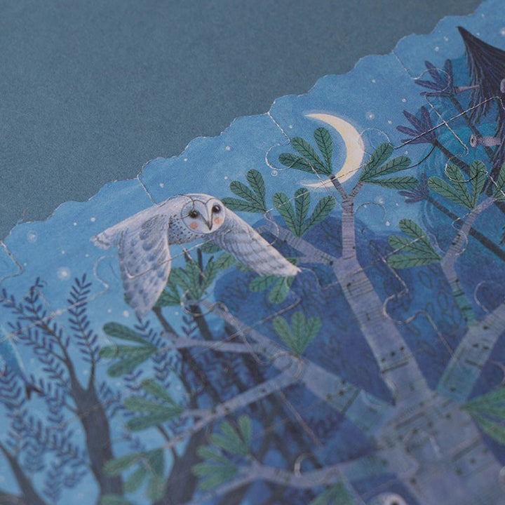 Night and day in the forest pocket puzzle von Londji 6
