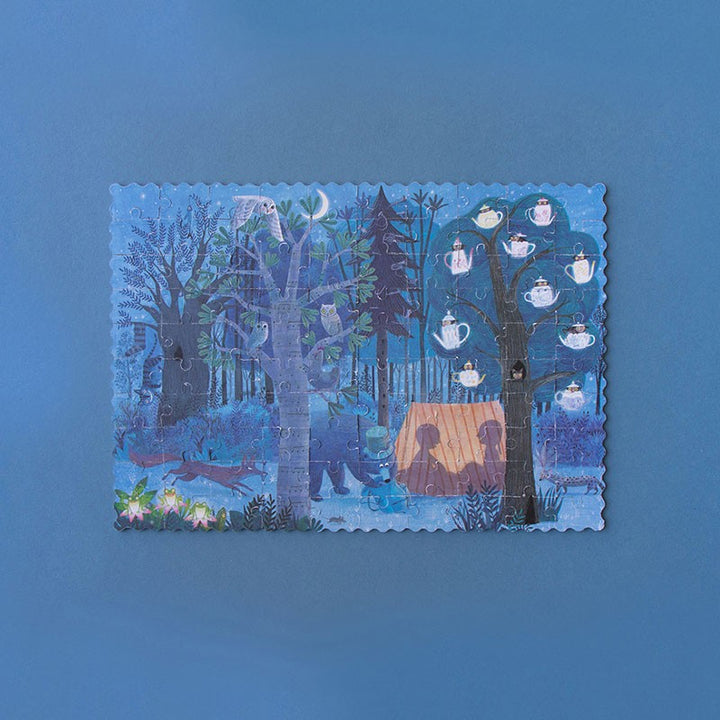 Night and day in the forest pocket puzzle von Londji 8