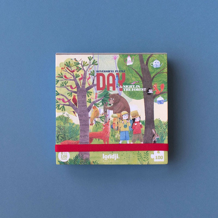 Night and day in the forest pocket puzzle von Londji 