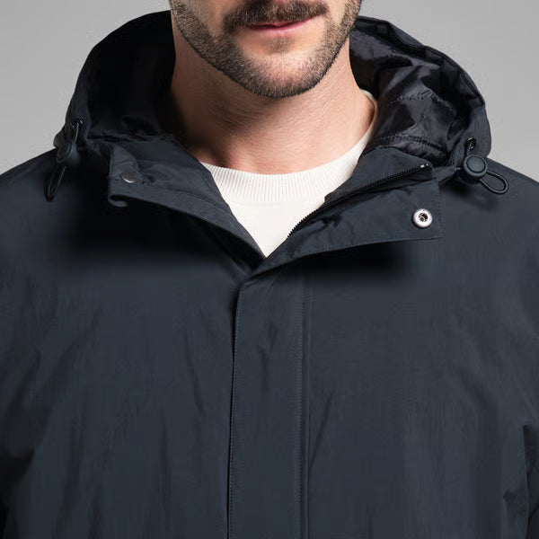 Parka Jacket Luvos Black von Dedicated 2