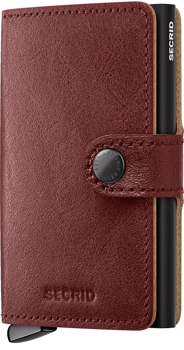 Premium Miniwallet Portemonnaie Basco Brown von secrid 1