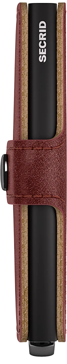 Premium Miniwallet Portemonnaie Basco Brown von secrid 